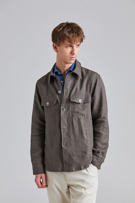 Oscar Jacobson Maverick Jacket Army Green-1